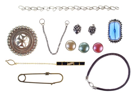 Jewellery Collection,  studio isloatedの写真素材
