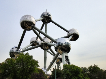 Atomium, Brussels, Belgiumのeditorial素材