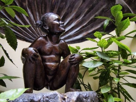 Pissing Girl, Brussels, Belgiumの写真素材