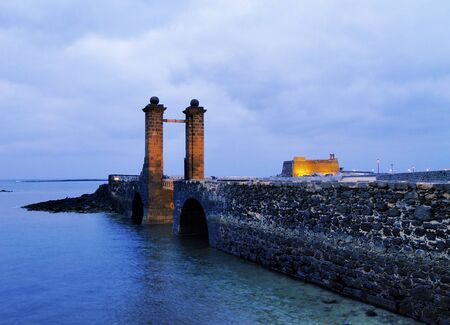 Arrecife, Lanzarote, Canary Islands, Spainの写真素材