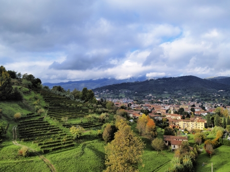 Bergamo, Lombardy, Italyの写真素材