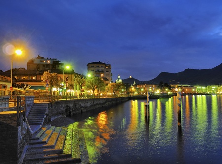 Como Lake, Lombardy, Italyのeditorial素材