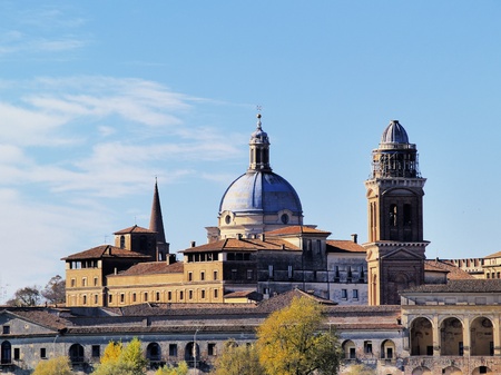 Mantua Cityscape, Lombardy, Italy       のeditorial素材