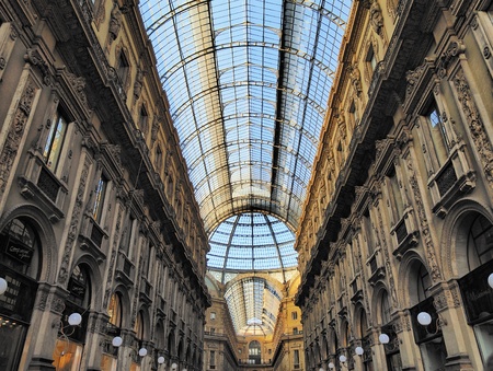 Galleria Vittorio Emanuele II, Milan, Lombardy, Italy  のeditorial素材
