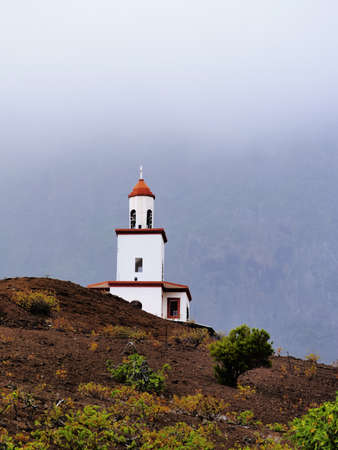 Candelaria Church, Frontera Region, Hierro, Canary Islandsの写真素材