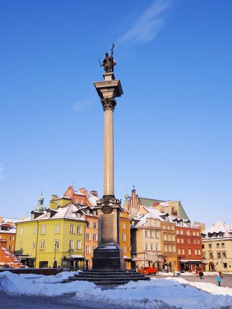 Old Town in Warsaw, Polandのeditorial素材