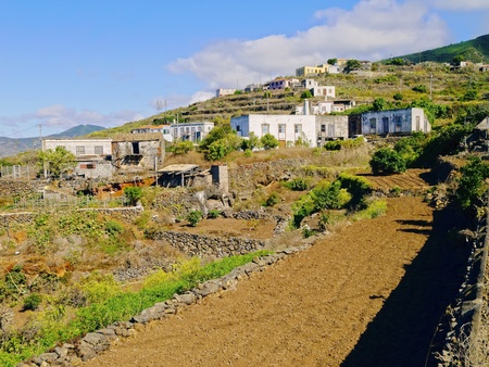 Landscape of the island La Palma, Canary Islands, Spainの写真素材