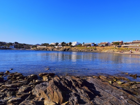 Landscape of Costa Brava on the Cap de Creus, Catalonia, Spain