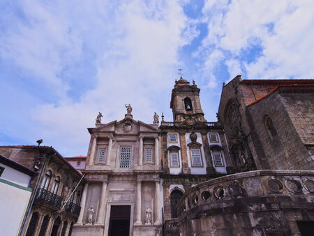 Igreja Monumento de Sao Francisco - Monument Church Of St Francis in Porto, Portugalの写真素材