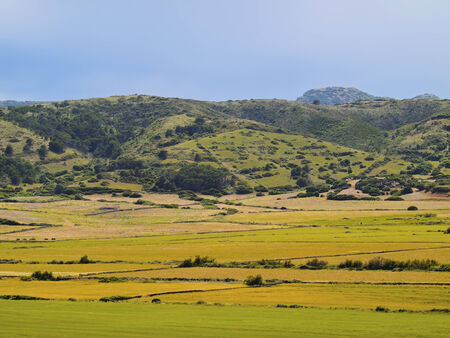Rural Landscape of Northern Menorca, Balearic Islands, Spainの写真素材