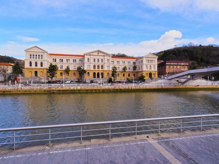 The University of Deusto in Bilbao, Biscay, Basque Country, Spainのeditorial素材