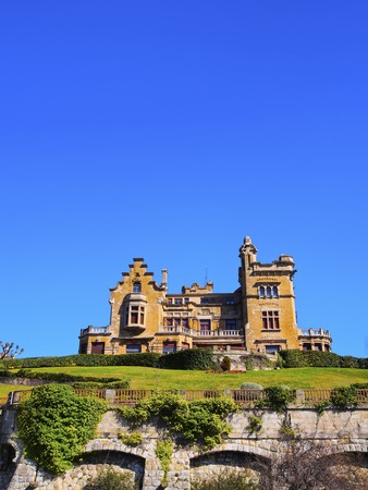 Residential District in Getxo on the coast of Bilbao, Biscay, Basque Country, Spainのeditorial素材