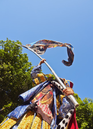 Brazil, State of Rio de Janeiro, City of Rio de Janeiro, City Center, Street Carnival.のeditorial素材