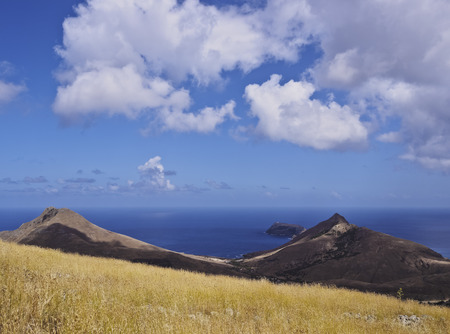 Portugal, Madeira Islands, Landscape of the Porto Santo Island.
の写真素材