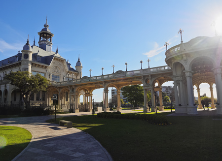 Argentina, Buenos Aires Province, Tigre, View of the Municipal Museum of Fine Art.のeditorial素材