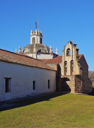Argentina, Cordoba Province, Jesus Maria, View of the Jesuit Estancia.の写真素材