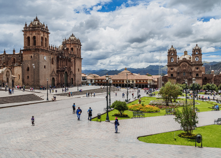 Main Square, Old Town, Cusco, Peru