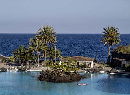 Parque Maritimo Cesar Manrique, Santa Cruz de Tenerife, Tenerife Island, Canary Islands, Spainのeditorial素材