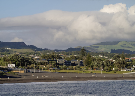 Milicias Beach, Sao Roque, Sao Miguel Island, Azores, Portugalの写真素材