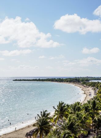 Playa Ancon, elevated view, Trinidad, Sancti Spiritus Province, Cuba