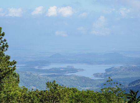 Landscape seen from Sierra Maestra, Granma Province, Cubaの写真素材