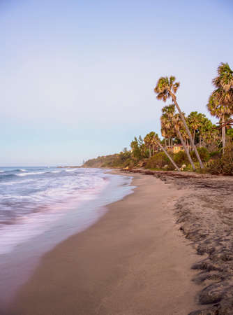 Frenchman's Beach at dawn, Treasure Beach, Saint Elizabeth Parish, Jamaica