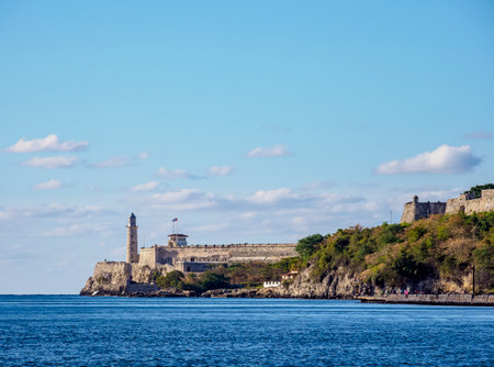 El Morro Castle, Havana, La Habana Province, Cubaのeditorial素材