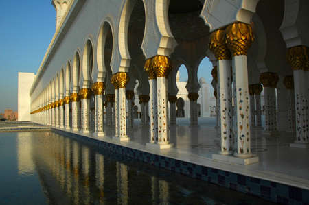 Sheikh Zayed Al Nayhan Mosqueのeditorial素材
