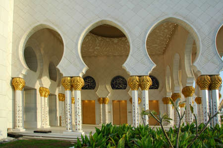 Sheikh Zayed Al Nayhan Mosqueのeditorial素材