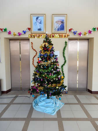 Christmas tree decoration, Thailandのeditorial素材