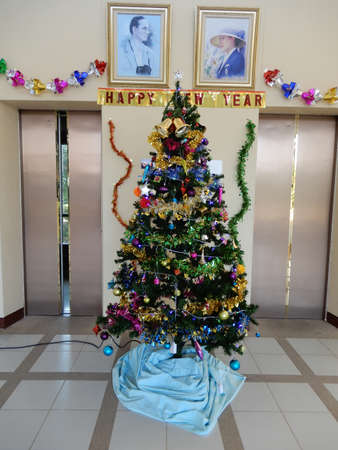Christmas tree decoration, Thailandのeditorial素材