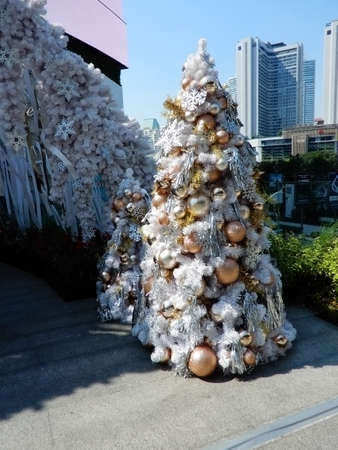 Christmas tree decoration, Thailandのeditorial素材