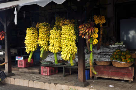 Galle market. A fruits and vegetables market in this Southern Sri Lankan townの写真素材