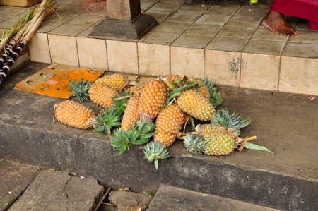 Galle market. A fruits and vegetables market in this Southern Sri Lankan townの写真素材