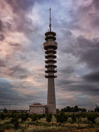 The tower of the TV tower