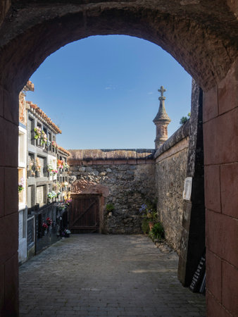 View of the medieval town