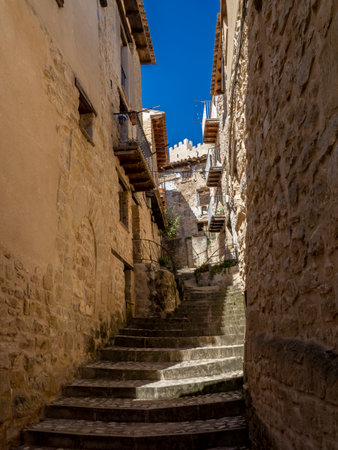 Alleyway. Matera. Basilicata. Italy.の写真素材