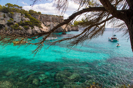 Turquoise waters of the Calanques in Marseille, France