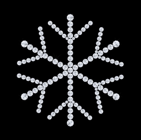 diamond flake のイラスト素材