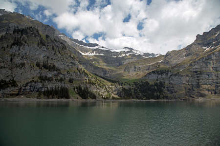 Oeschinensee Kanderstegの写真素材