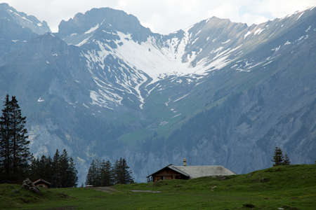 Oeschinensee Kanderstegの写真素材