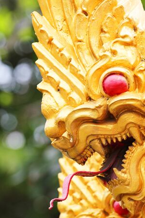 Naga statue, Thailand.の写真素材