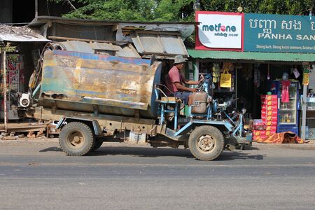 Road, Cambodia.のeditorial素材