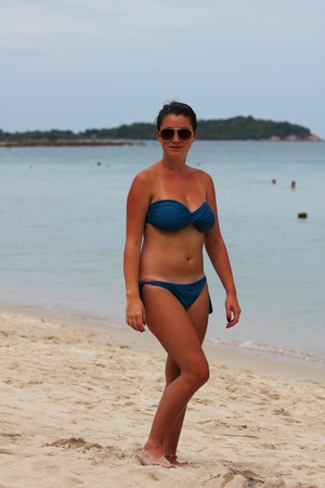 Woman in Thailand.の写真素材