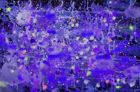 Paint on white paper. の写真素材