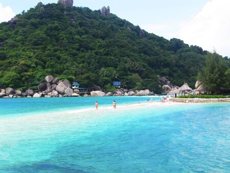 Beach in Koh Tao, Thailand.                                の写真素材