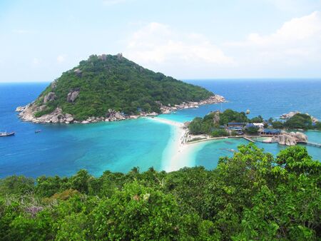  Beach in Koh Tao, Thailand.                               の写真素材