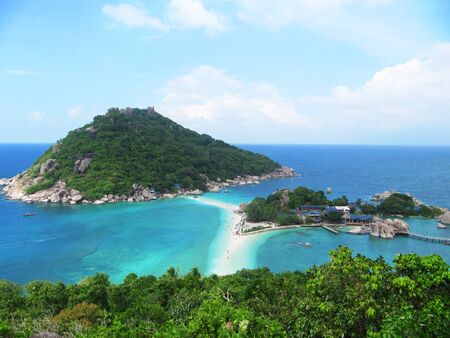 Beach in Koh Tao, Thailand.                                の写真素材