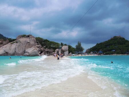  Beach in Koh Tao, Thailand.                               の写真素材