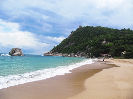 Stock Photo: Beach in Koh Tao, Thailand.                     の写真素材